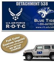 12 in. x 24 in. Full Color Magnetic Car Signs