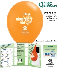 Kinderprint Child Safety & ID Kit w/Custom English