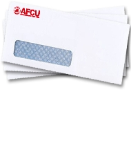 #10 Standard Window Envelope w/ Security Tint