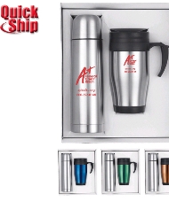 Travel Mug / Vacuum Bottle Combo