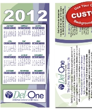 Full Color Calendar Cards: Custom 2