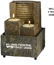 Two-Tealight Tranquility Fountain