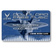 Version 1: Three Song Prepaid Music Card