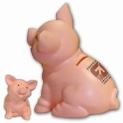 Sitting Pig Piggy Bank