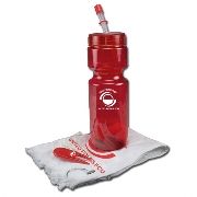 Golf Gift Set with Tinted Bike Bottle