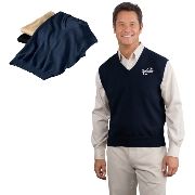 Fine-Gauge V-Neck Sweater Vest
