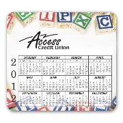 Round Corner Calendar - Stock Calendar