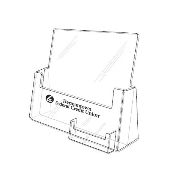 Wide Single Pocket with Business Card Holder