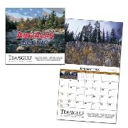 American Scenic Wall Calendar (stapled)