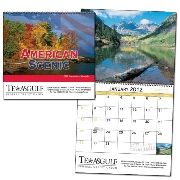 American Scenic Wall Calendar (spiral)