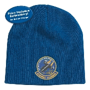 Embroidered Knit Beanie