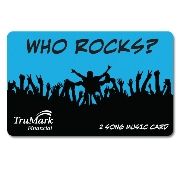 Version 2: Two Song Prepaid Music Card