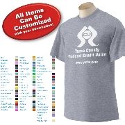 Gildan Adult Cotton Tee - Spot Color Imprint