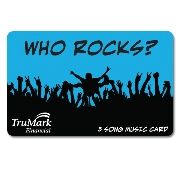 Version 2: Three Song Prepaid Music Card