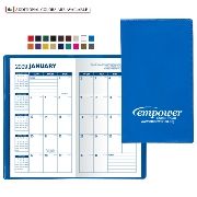 Monthly Pocket Planner w/ Standard Vinyl Cover
