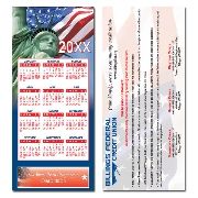 Full Color Calendar Cards: Liberty