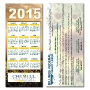 Full Color Calendar Cards: Flowers