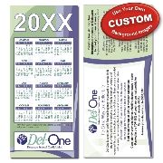 Full Color Calendar Cards: Custom 2