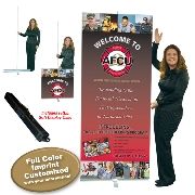 Custom Full Color Lobby Banner Display