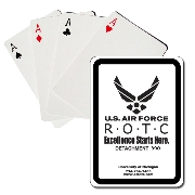 One Color Premium Plastic-Coated Playing Cards