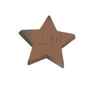 1 oz. Custom Chocolate Star Award