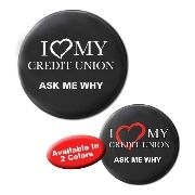 I Love My CU Circle Roll Label