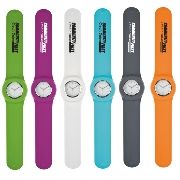 Slap-On Analog Watch