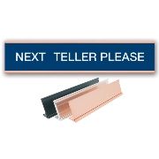 10 x 2 Aluminum Desk Holder