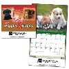 Puppies & Kittens Wall Calendar (stapled)