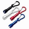 Metal Flashlight with Carabiner