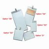 Horizontal Vinyl Pouch w/ Bulldog Clip (D)