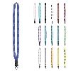 1/2 inch Knitted Cotton Lanyard w/ Snap-Buckle