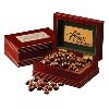 Executive Wood Box with Custom Plate & Confections