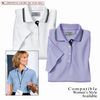 Ladies Rapid Dry™ Sport Shirt with Contrast Trim