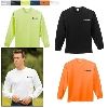 100% Cotton Long Sleeve T-Shirt with Pocket