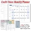 Credit Union Monthly Planner