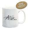 11 OZ. White Ceramic Mug