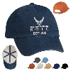 Embroidered Cotton Chino Cap