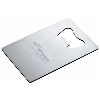 Stainless Steel Credit Card Size Bottle Opener