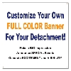 5' x 5' Full Color Custom Banner
