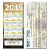 Full Color Calendar Cards: Flowers