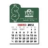 Spanish 2-Color Stick Up Calendar (13-Month)