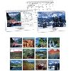 American Scenic Desk Calendar