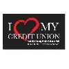 Thin Business Card Magnet: I Love My CU