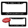 License Plate Frame: I Love My CU