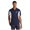 Men/Ladies Side Blocked Micropique Sport Shirt