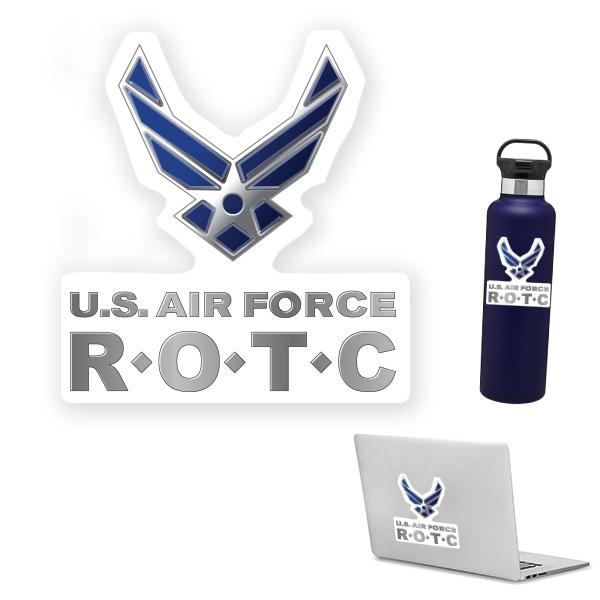 3x3 Glossy Removable White Vinyl Stickers