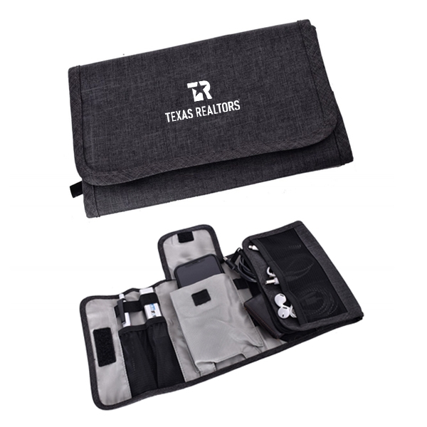 Folding Electronics Organizer