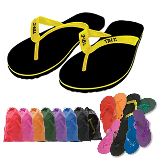 beach athletics gel flip flops