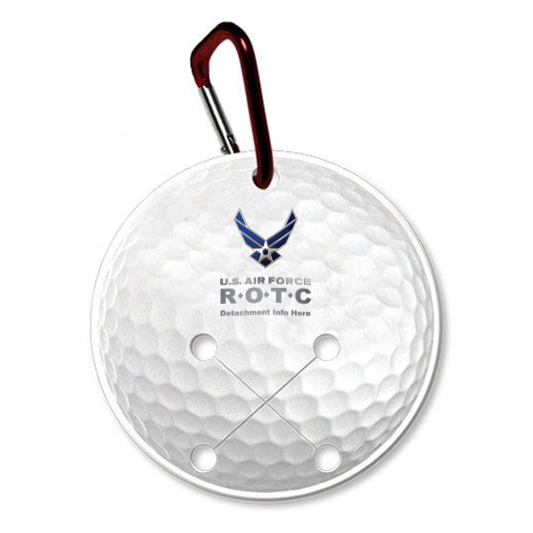 Bag and Luggage Tag Golf Towel Holder